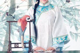 千人汉服拜月 中外艺术家同乐